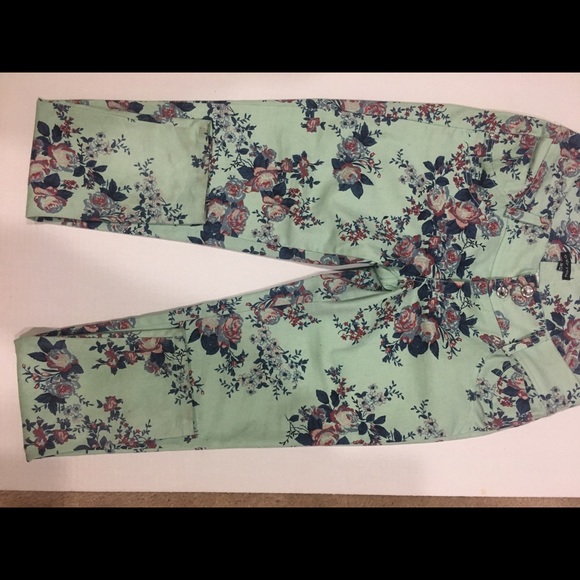 Rock this floral denim with a mid driff top - Picture 2 of 5